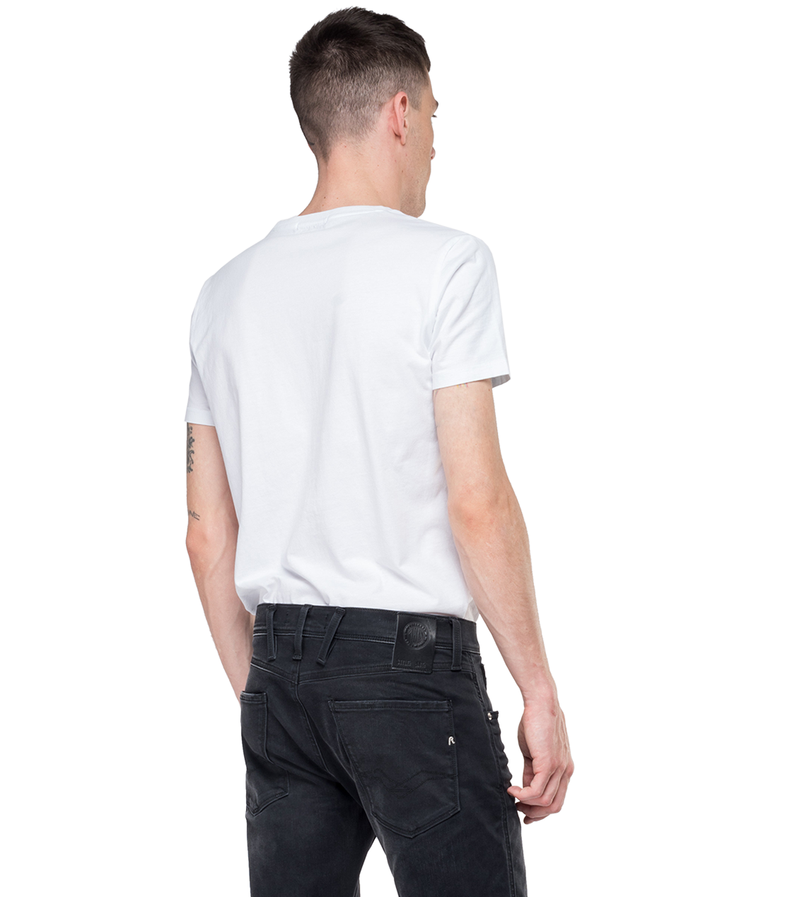 11.5 OZ HYPERFLEX CLOUDS ANBASS ブラック ストレッチデニム 詳細画像 ブラック 2